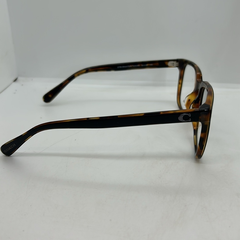 CoachHC6229 5799 Men Eyeglasses Frames RXable Black/Dark Tortoise Case NWT - Picture 7 of 10